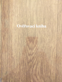 Ověřovací kniha typu "F" - 200 listů